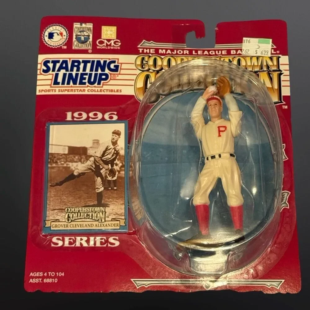 1996 Grover Cleveland Alexander MLB Cooperstown Starting Lineup Figure Sealed